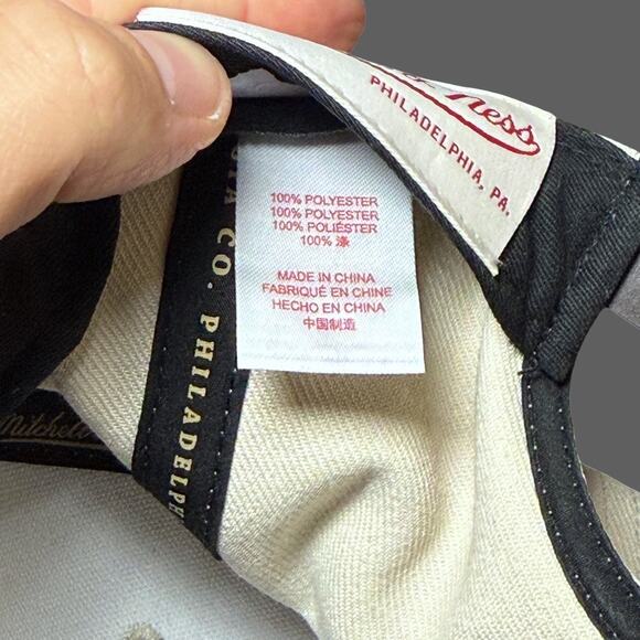 Mitchell & Ness San Diego Padres Pro Crown Snapback Hat Cream Brown - Picture 8 of 10